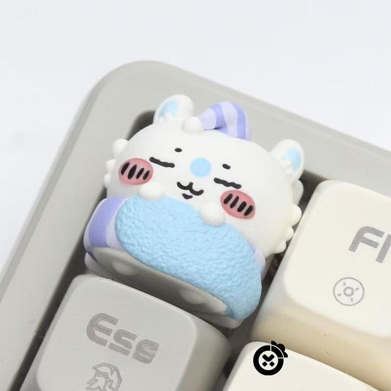 Chiikawa Resin-dipped Keycap | Good Night
