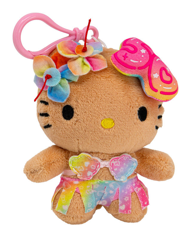 Sanrio | Hello Kitty 50th Anniversary: Hawaii Limited | Hello Kitty Plush Mascot Holder / Keychain