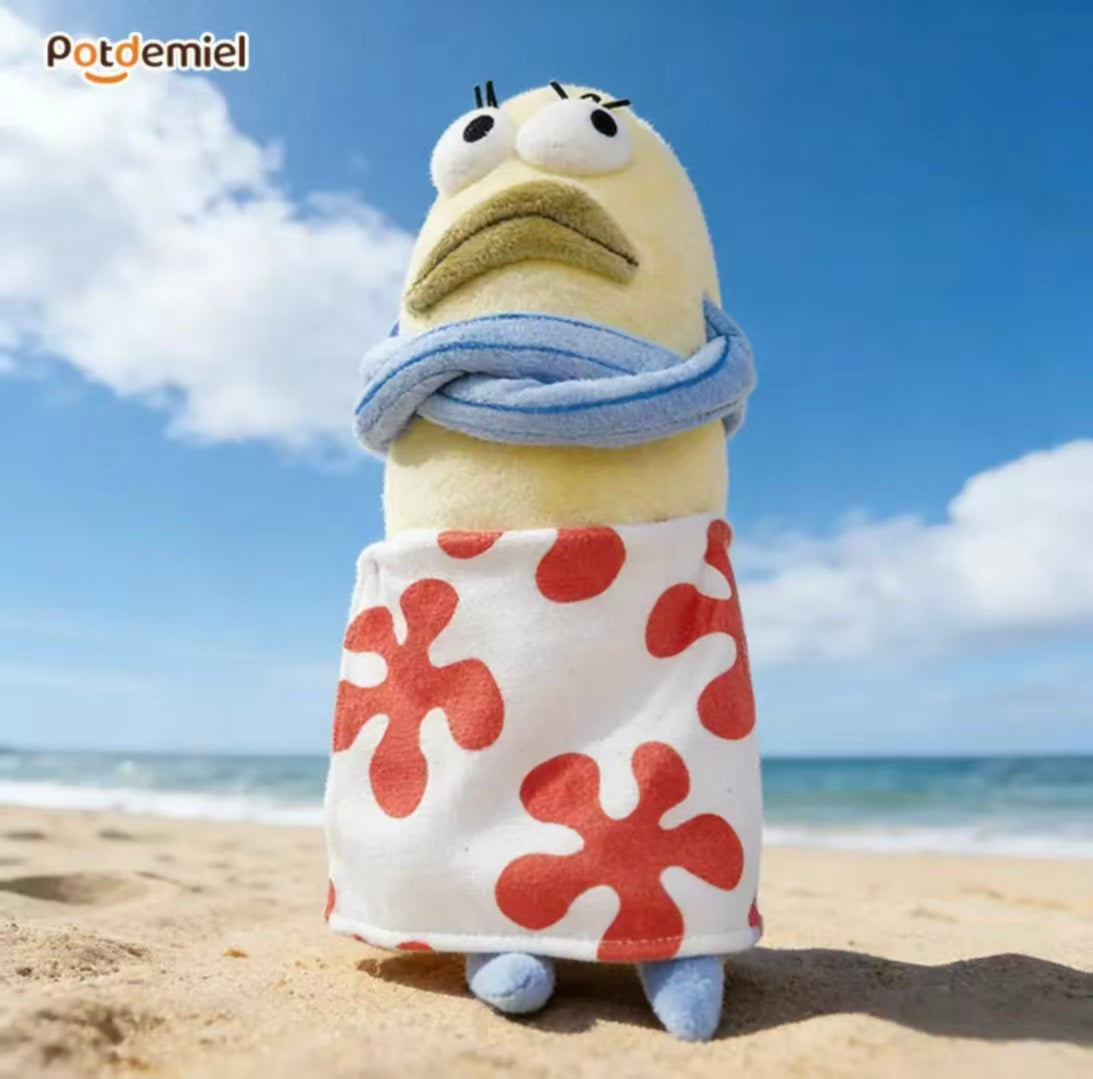 SpongeBob SquarePants | Bikini Bottom Fish Series | Plush Toy XL (35cm)