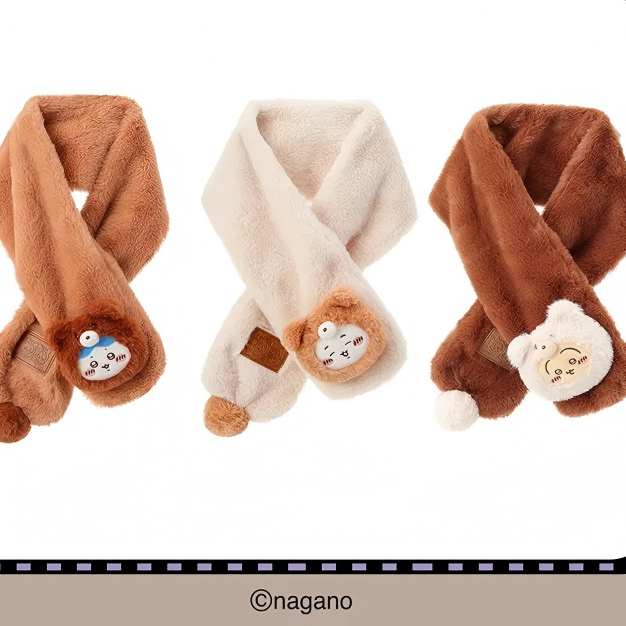 Chiikawa x Miniso | Fluffy Series | Scarf Secondary image