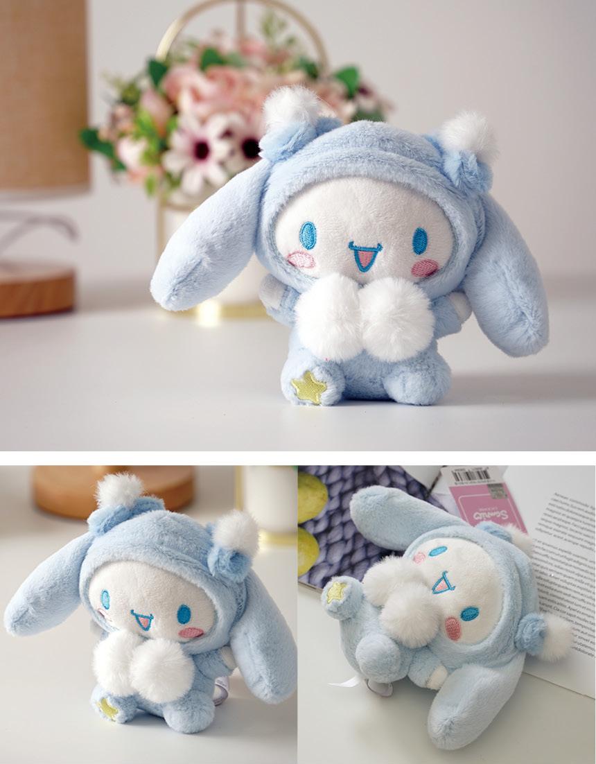 Sanrio | Korean Limited | Sanrio Bag Hook Costume Plush Mascot Holder