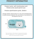 Nagano x Miniso | Fluffy Furry Stationery Case / Pouch