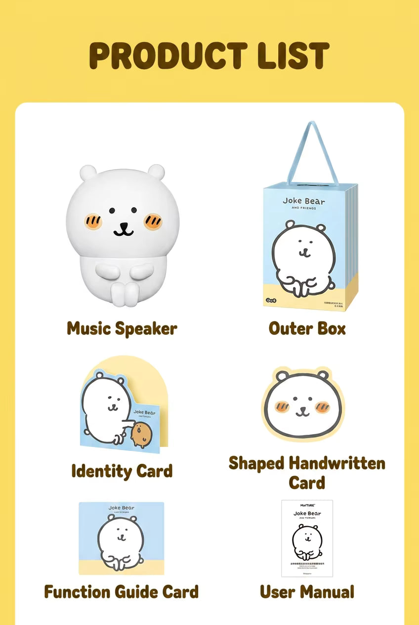Nagano | Joker Bear & Friends Singing Bluetooth Speaker
