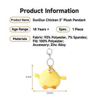 DunDun Chicken | Plush Mascot / Keychain