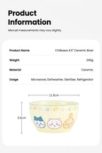 Chiikawa | Character Face Ceramic Dinnerware Set