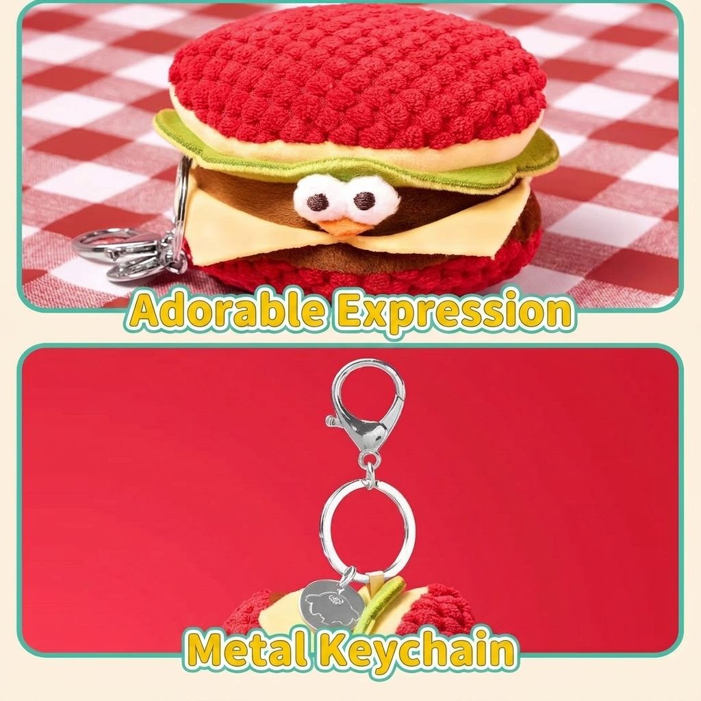 DunDun Chicken | Burger Chicken Mascot / Keychain