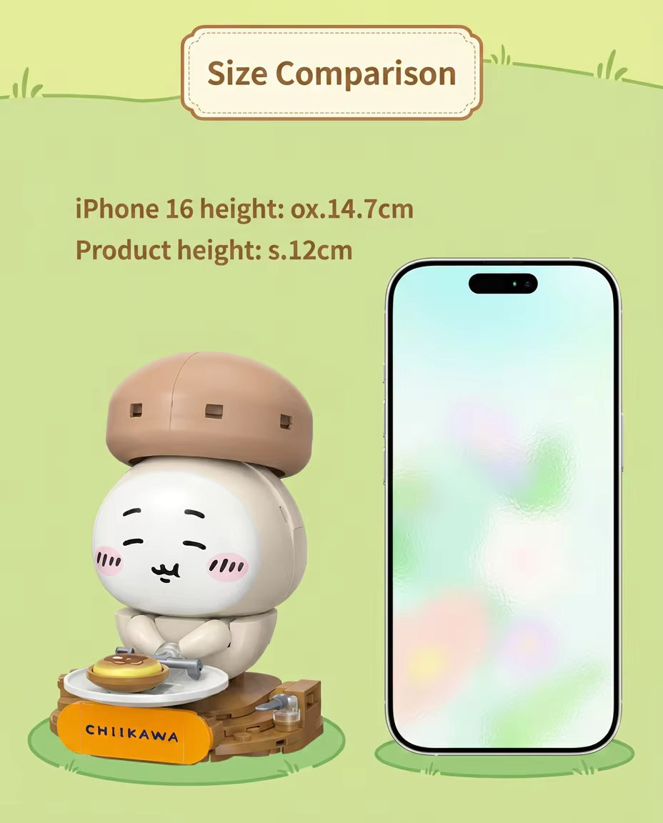 Chiikawa | Mushroom Series Building Toy