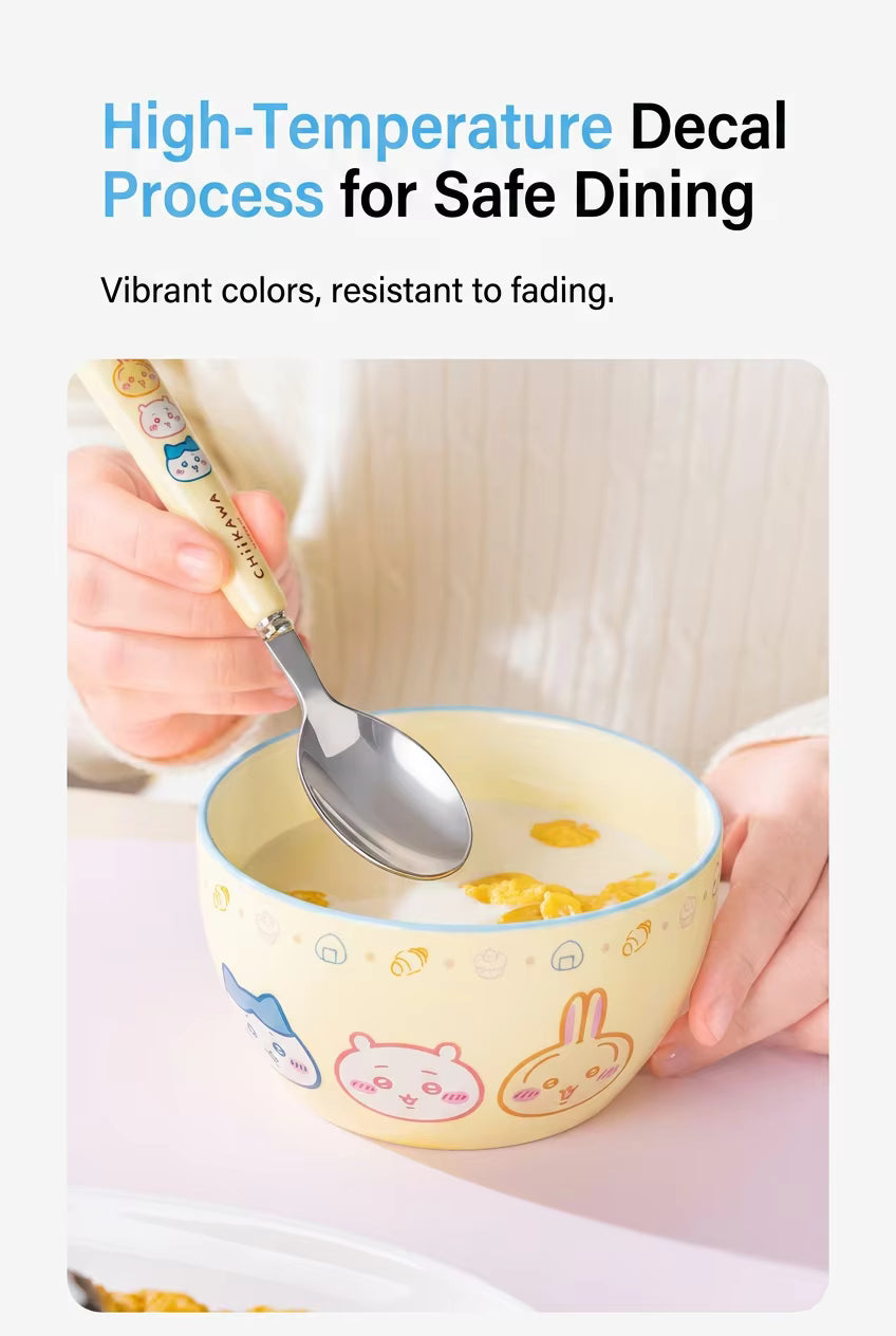 Chiikawa | Character Face Ceramic Dinnerware Set