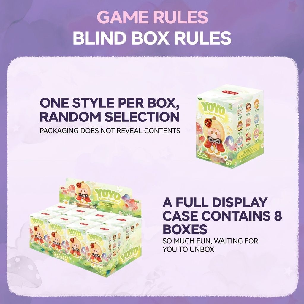 YOYO | Flower Field Series Vinyl Plush Blind Box