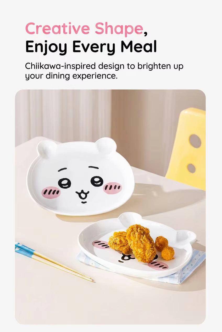Chiikawa | Chiikawa Shaped Ceramic Plate