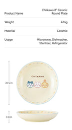 Chiikawa | Character Face Ceramic Dinnerware Set