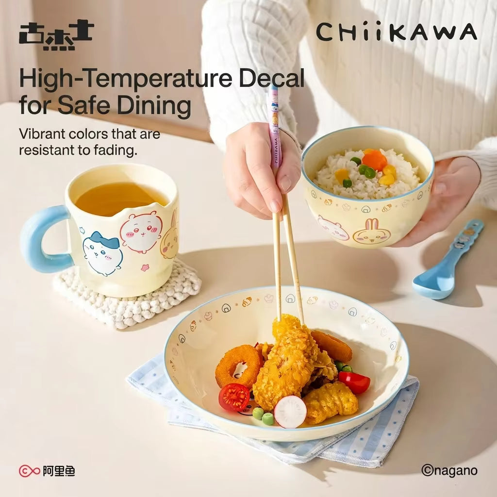 Chiikawa | Character Face Ceramic Dinnerware Set