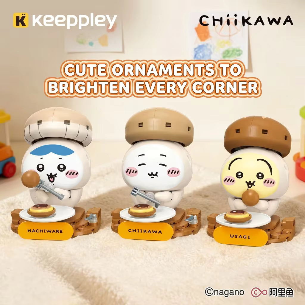 Chiikawa | Mushroom Series Building Toy