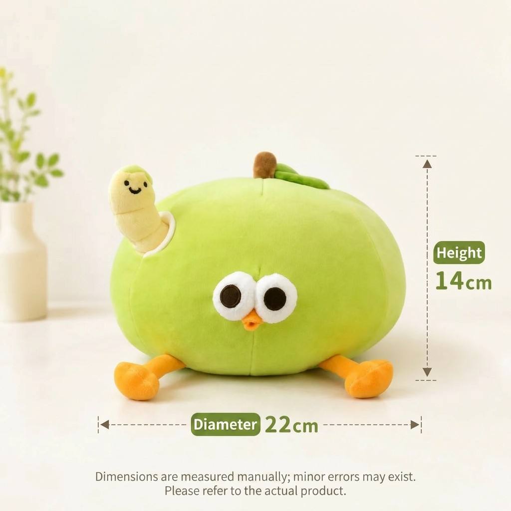DunDun Chicken | Green Apple Chicken Plush Toy