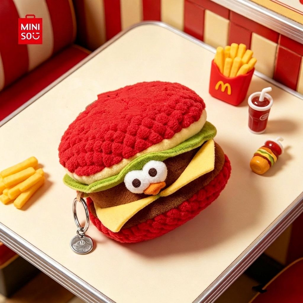 DunDun Chicken | Burger Chicken Mascot / Keychain Main image