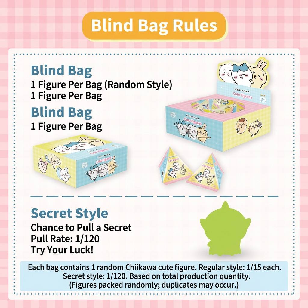 Chiikawa | Cute Mini Figure Blind Box