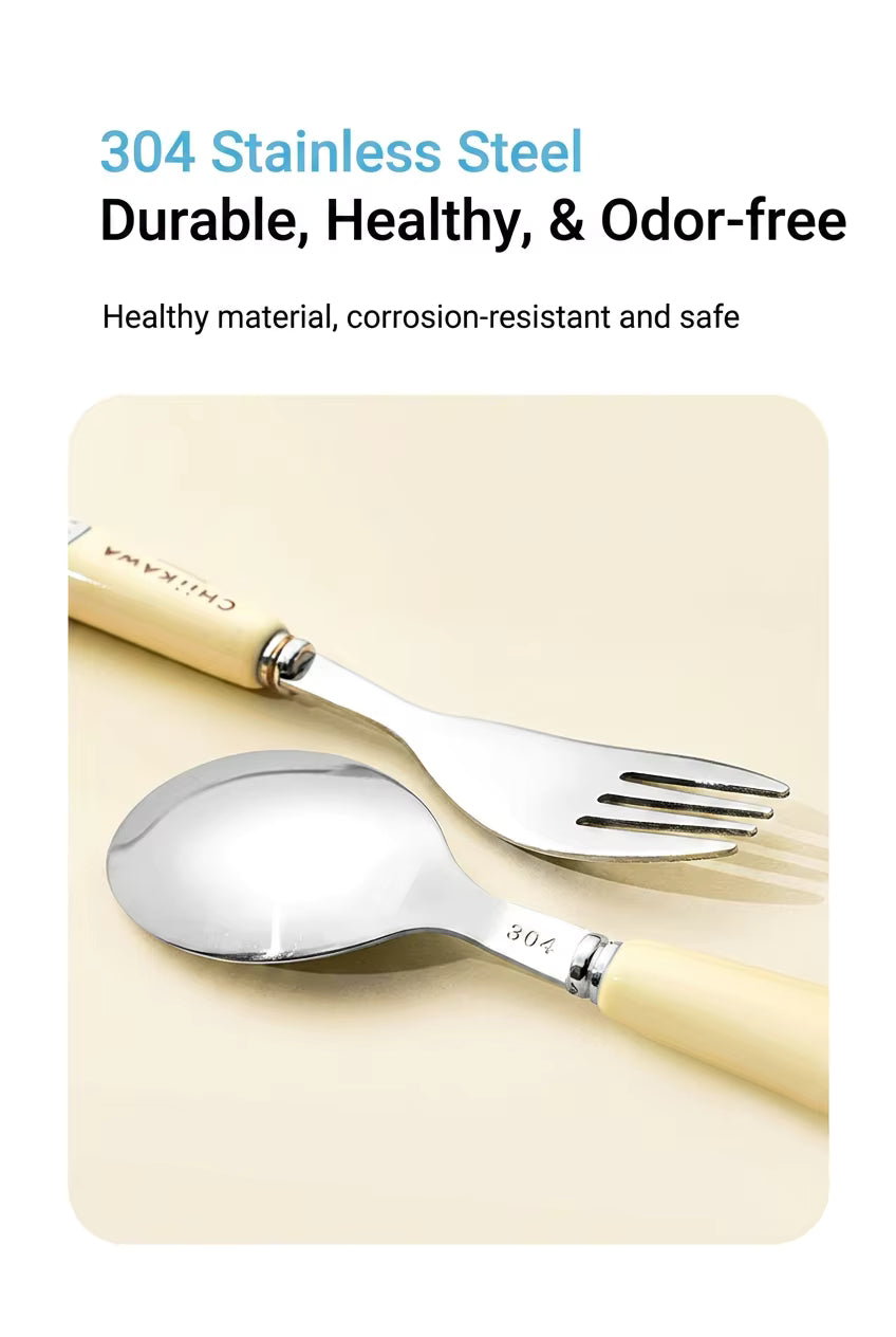 Chiikawa | Stainless Steel Spoon & Fork Set
