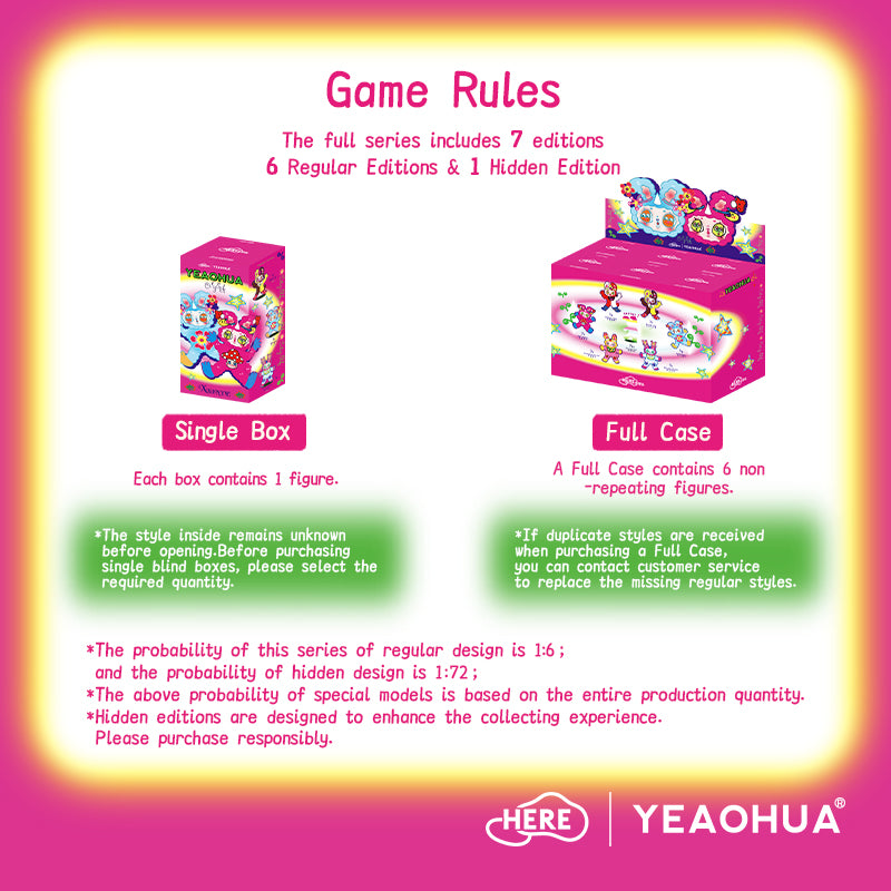 YEAOHUA | Xxinye-Urban Elf Series | Vinyl Plush Doll Blind Box