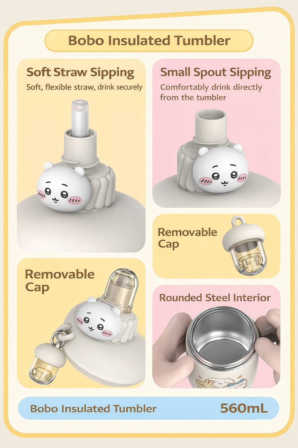 Chiikawa | Bobo Insulated Tumbler