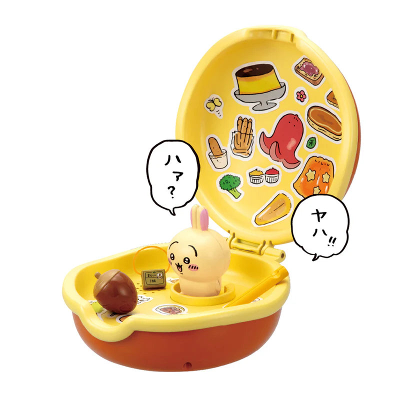 Chiikawa | Chiikawa, come and play! | Let's chat! Rabbit's Dorayaki Bed Toy Set Main image