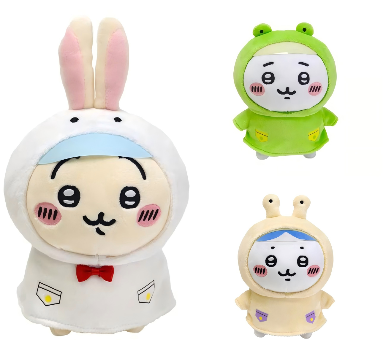 Chiikawa | Rainny Day! | Chiikawa Raincoat Plush Toy M (16cm) Secondary image