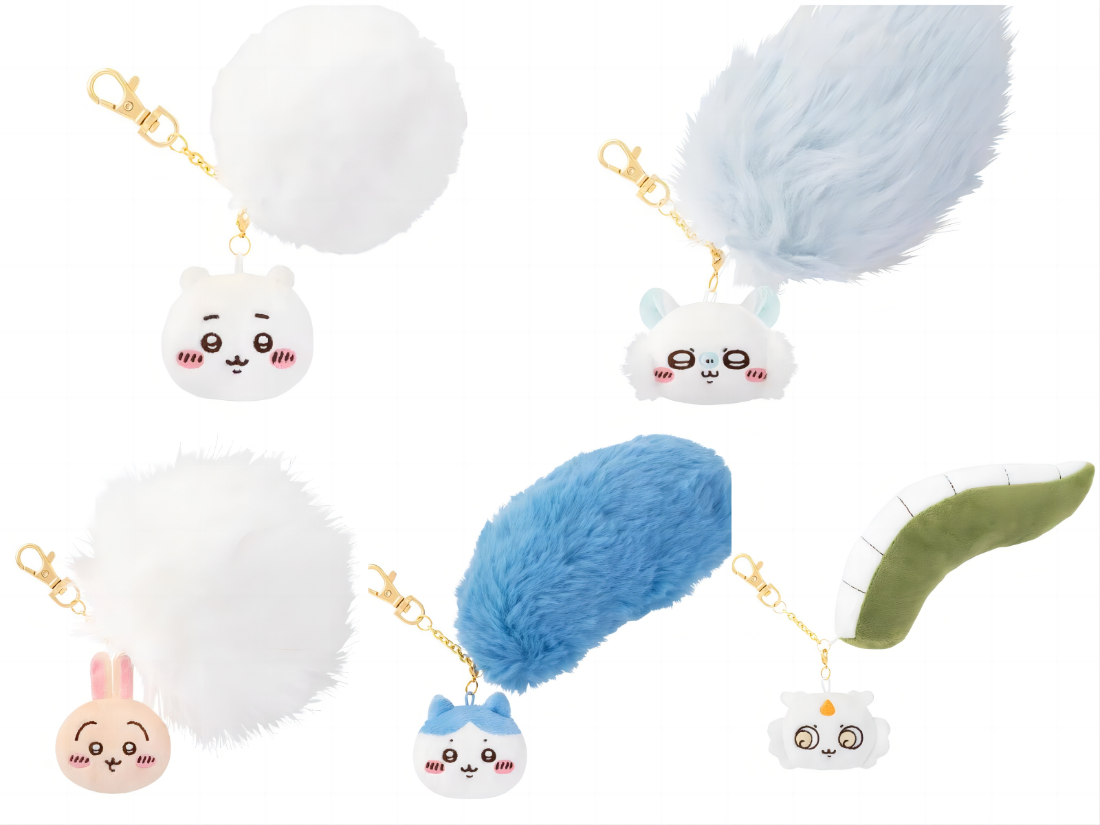 Chiikawa | Purarin tail | Chiikawa Mascot Holder Secondary image