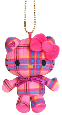 Sanrio | MC Collection | Hello Kitty Tartan Mascot Holder