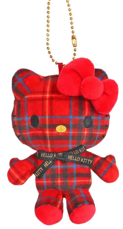 Sanrio | MC Collection | Hello Kitty Tartan Mascot Holder