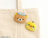 Rilakkuma | Emojis Plush Badge