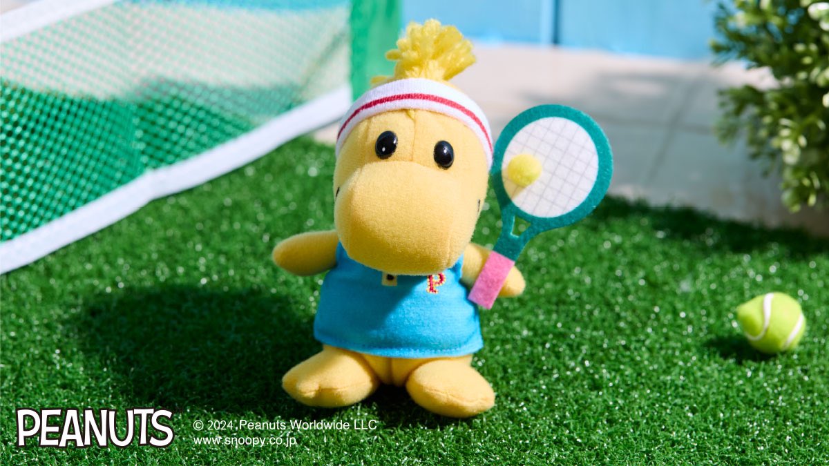 Snoopy | Tennis Limited | Snoopy Retrons Plush Toy S (13cm)