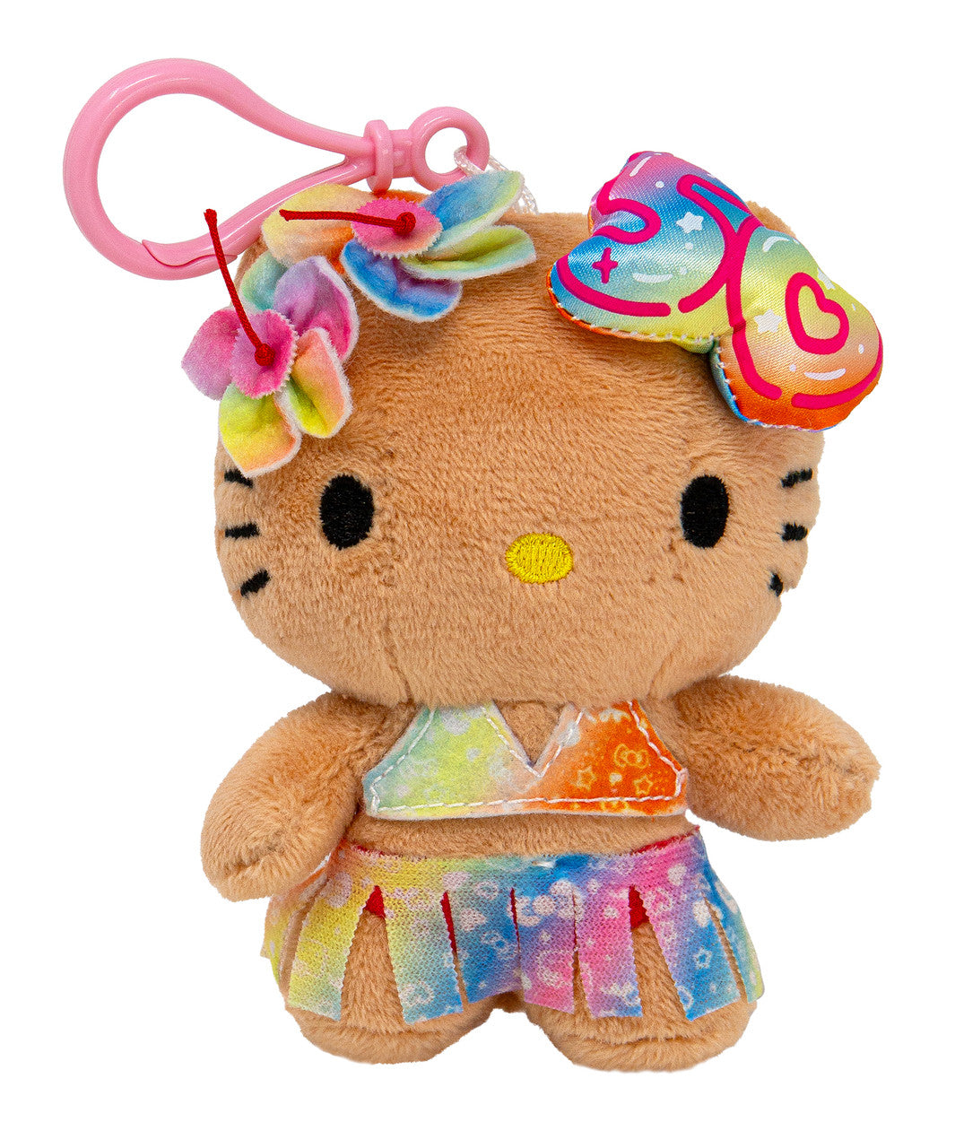 Sanrio | Hello Kitty 50th Anniversary: Hawaii Limited | Hello Kitty Plush Mascot Holder / Keychain