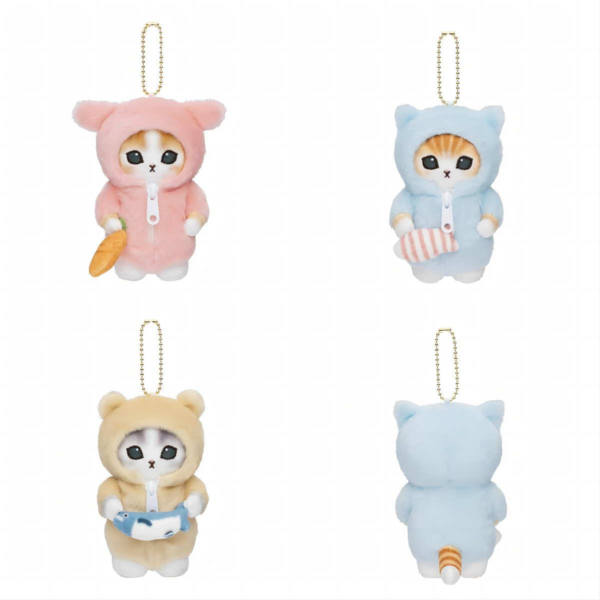 Mofusand | Bear Pajamas | Mofusand Cat Mascot Holder