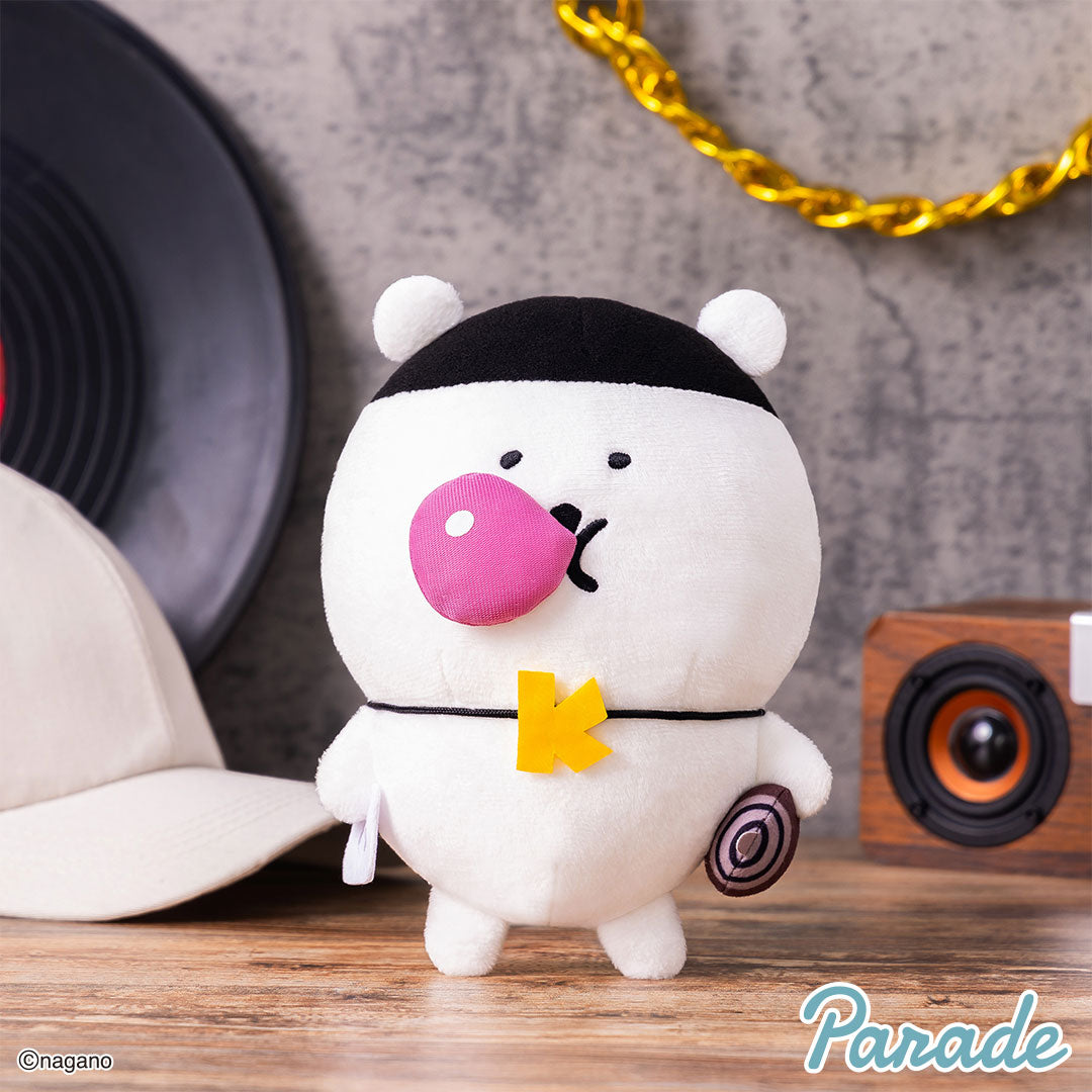 Nagano | DJ Kuma and Rapper Mogura Croquette | Plush Toy (18cm) Secondary image