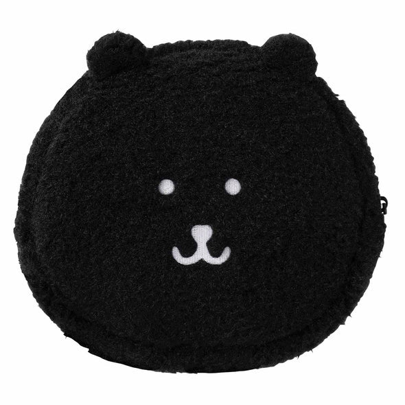 Nagano | Hoahowa | Nagano Bear Neck Purse / Pouch: KUMA BLACK