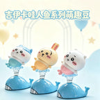 Chiikawa | Mermaid Series Wobbly Bean Figure