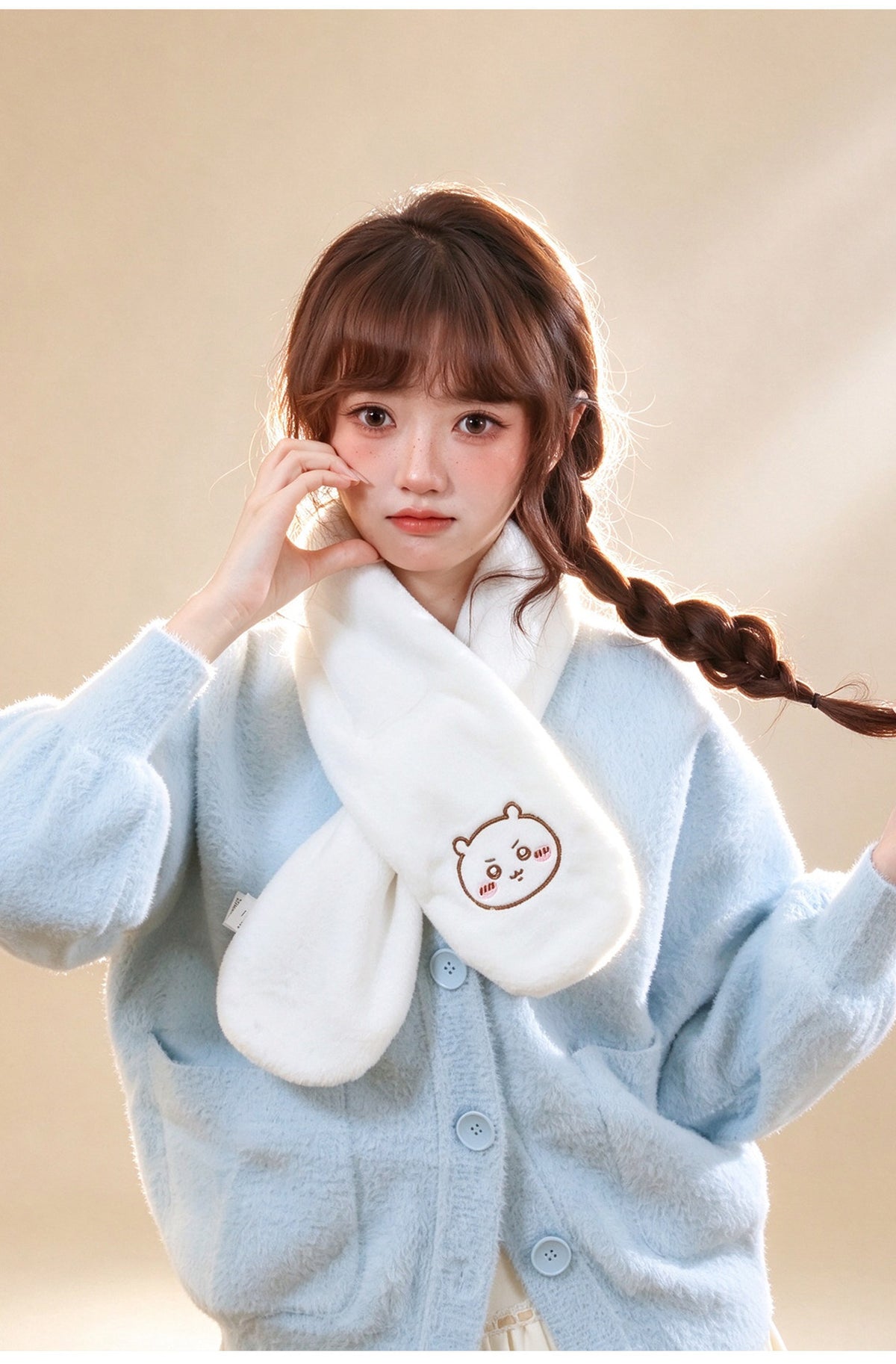 Chiikawa | Plush Neck Warmer