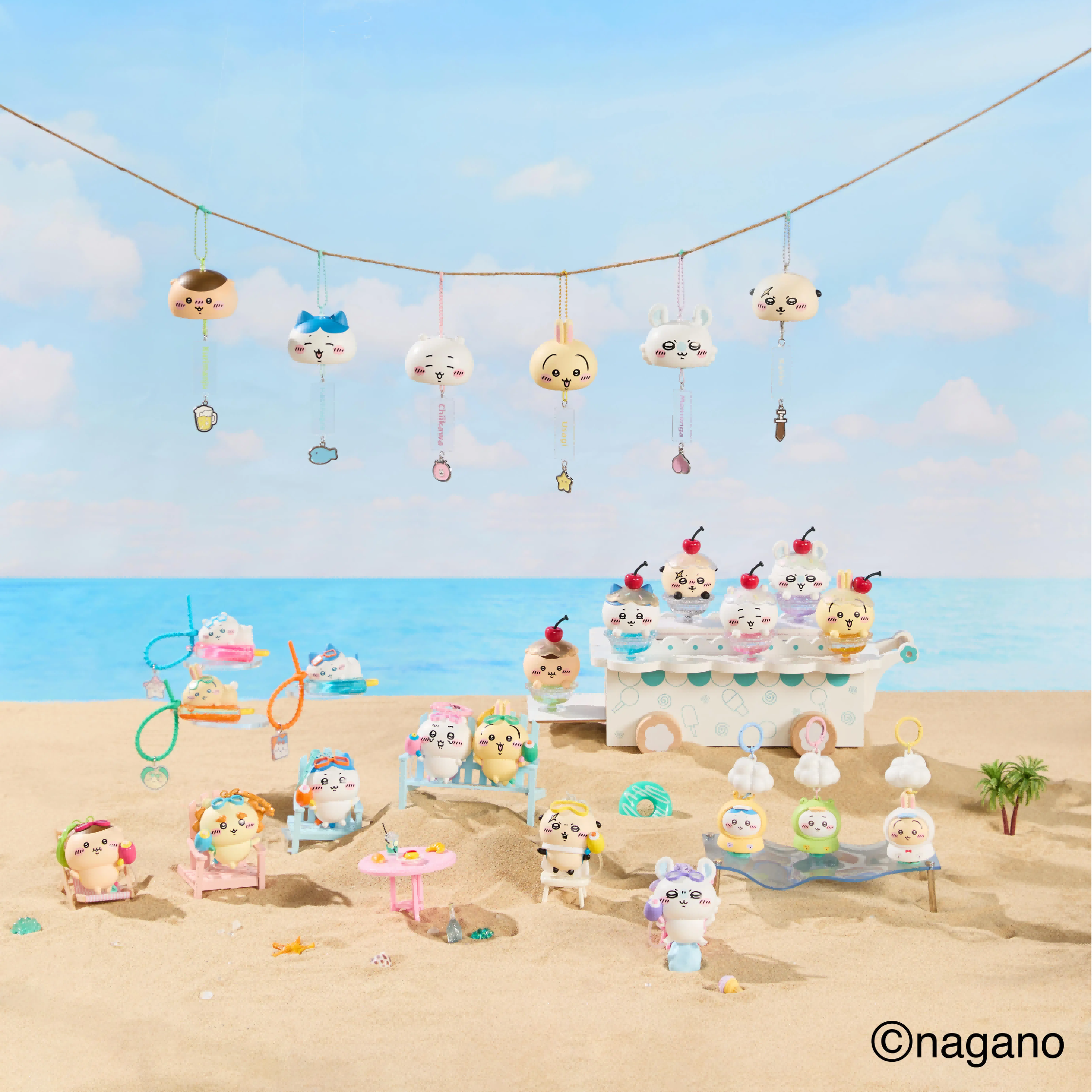 Chiikawa | Summer Season Limited | Keychain Collection