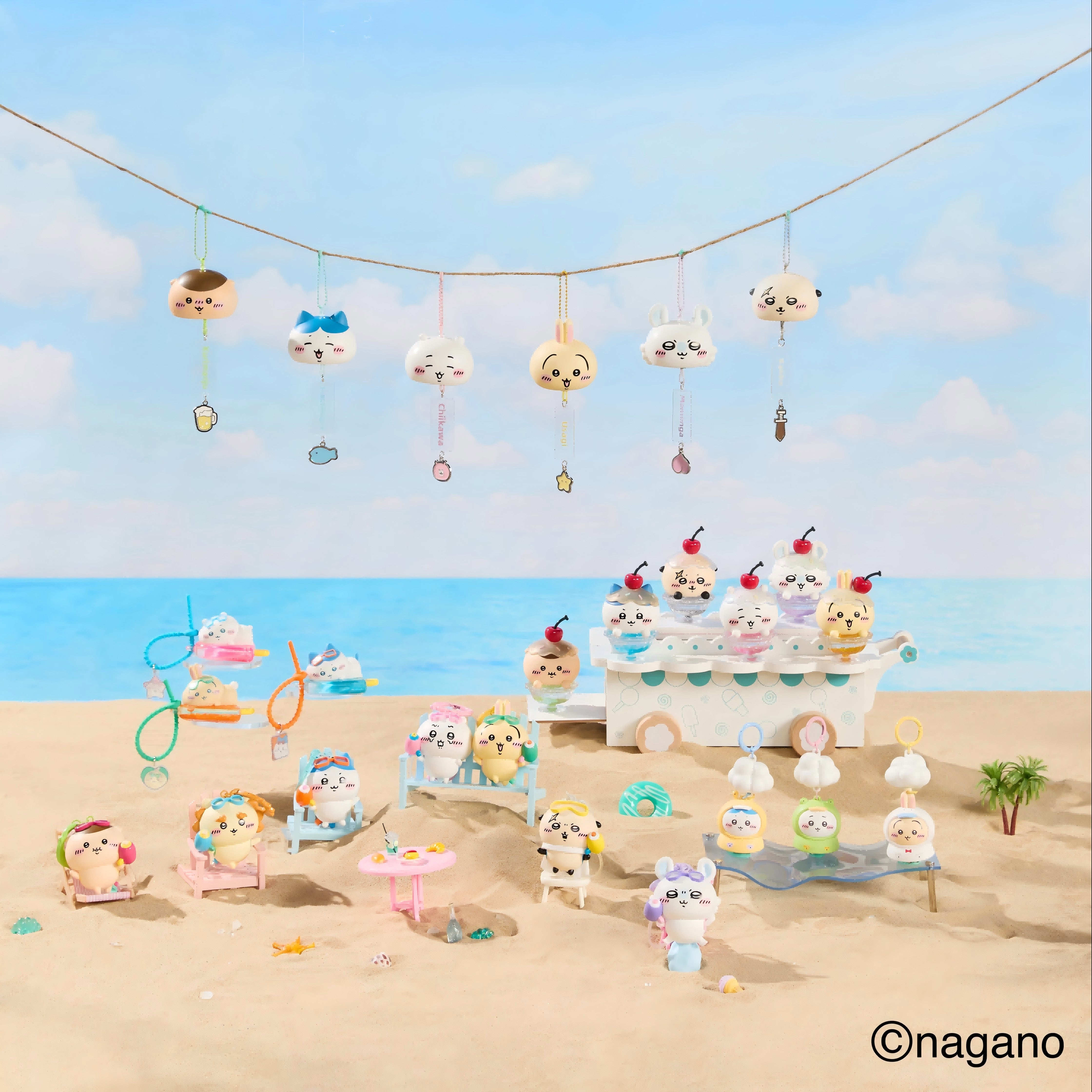 Chiikawa | Summer Season Limited | Mascot / Plush Toy Collection