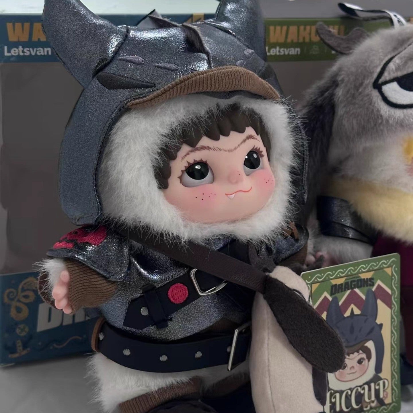 WAKUKU x How to Train Your Dragon | Limited Hangtag Series | Hiccup & Astrid Mascot