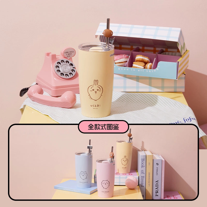 Chiikawa | Straw Steel Thermos