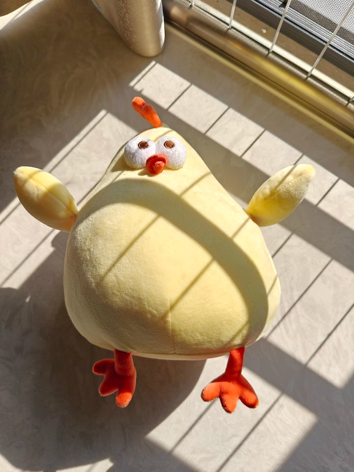 DunDun Chicken | Chubby Chicken Plush Toy XXXL (46cm)