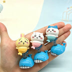 Chiikawa | Mermaid Series Wobbly Bean Figure