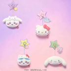 Chiikawa × Sanrio Characters | Face Plush Keychain / Mirror