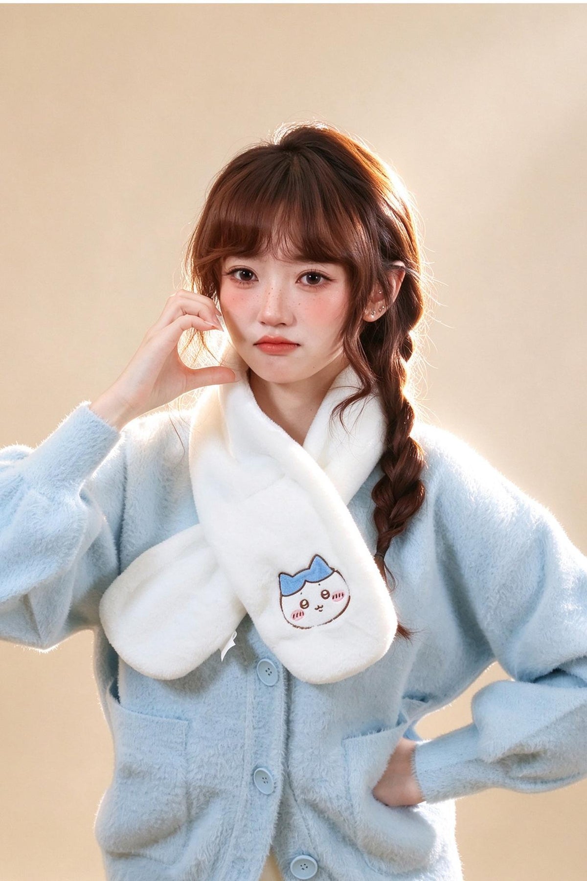 Chiikawa | Plush Neck Warmer