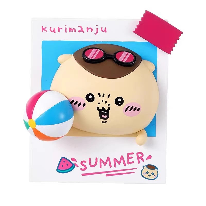 Chiikawa |  Summer Season Limited  3D Magnetic Figures