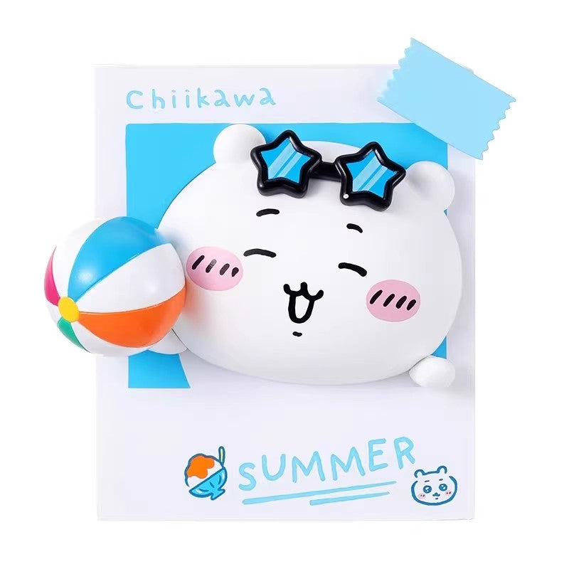 Chiikawa |  Summer Season Limited  3D Magnetic Figures