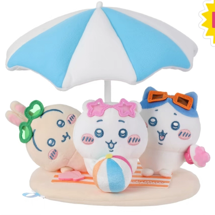 Chiikawa | Summer Season Limited | Scenario Plush Toy L (35cm) Main image