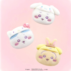 Chiikawa x Sanrio Characters | Plush Badge