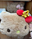 SANRIO | Summer Tanned Series | Hello Kitty Head Plush Cushion (45cm)