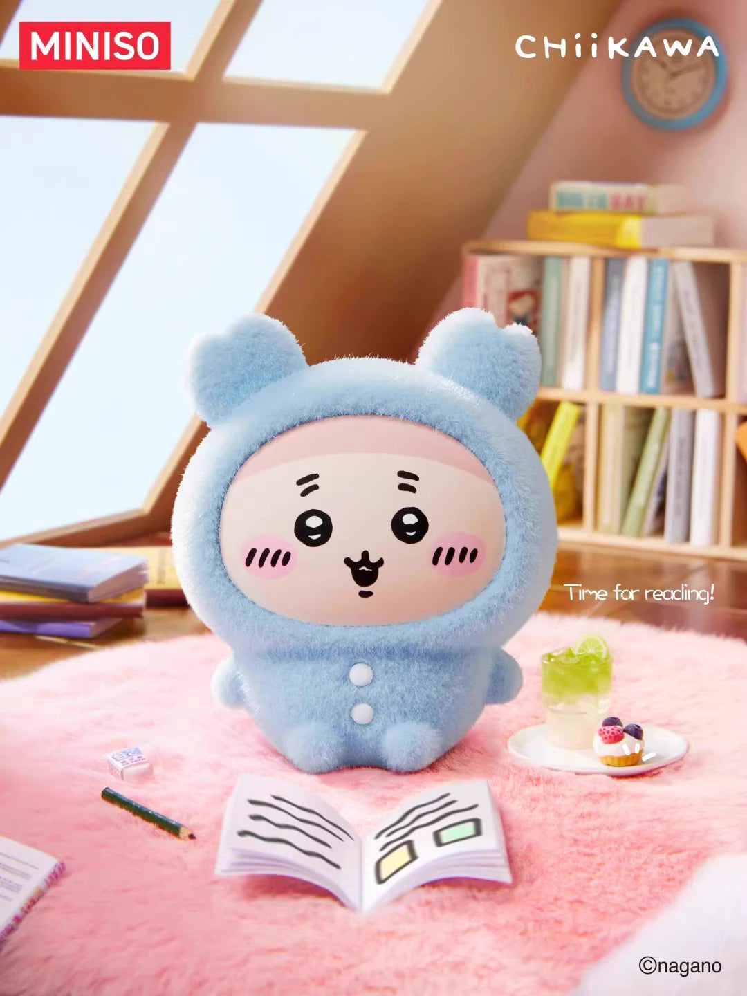 Chiikawa | Pajama Party Sitting in a Row | Blind Box